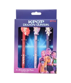 KPop Demon Hunters gele penne, 3 stk