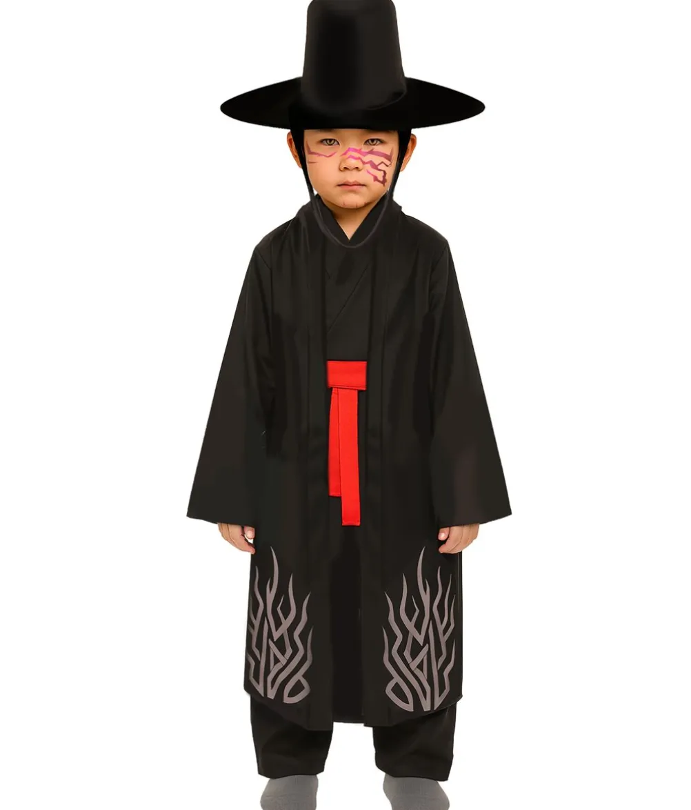 K-pop sort dæmon kostume