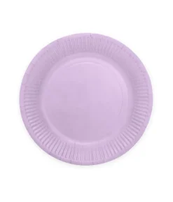 Lavendel paptallerkner, 23cm 8 stk