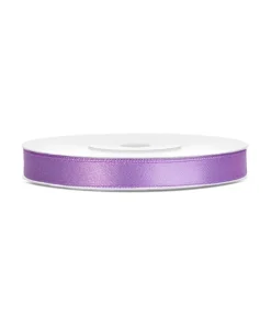 Lavendel satinbånd 6mm