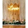 LED neonskilt Love, hvid