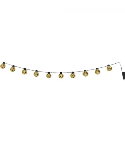 LED Party ball lyskæde, guld