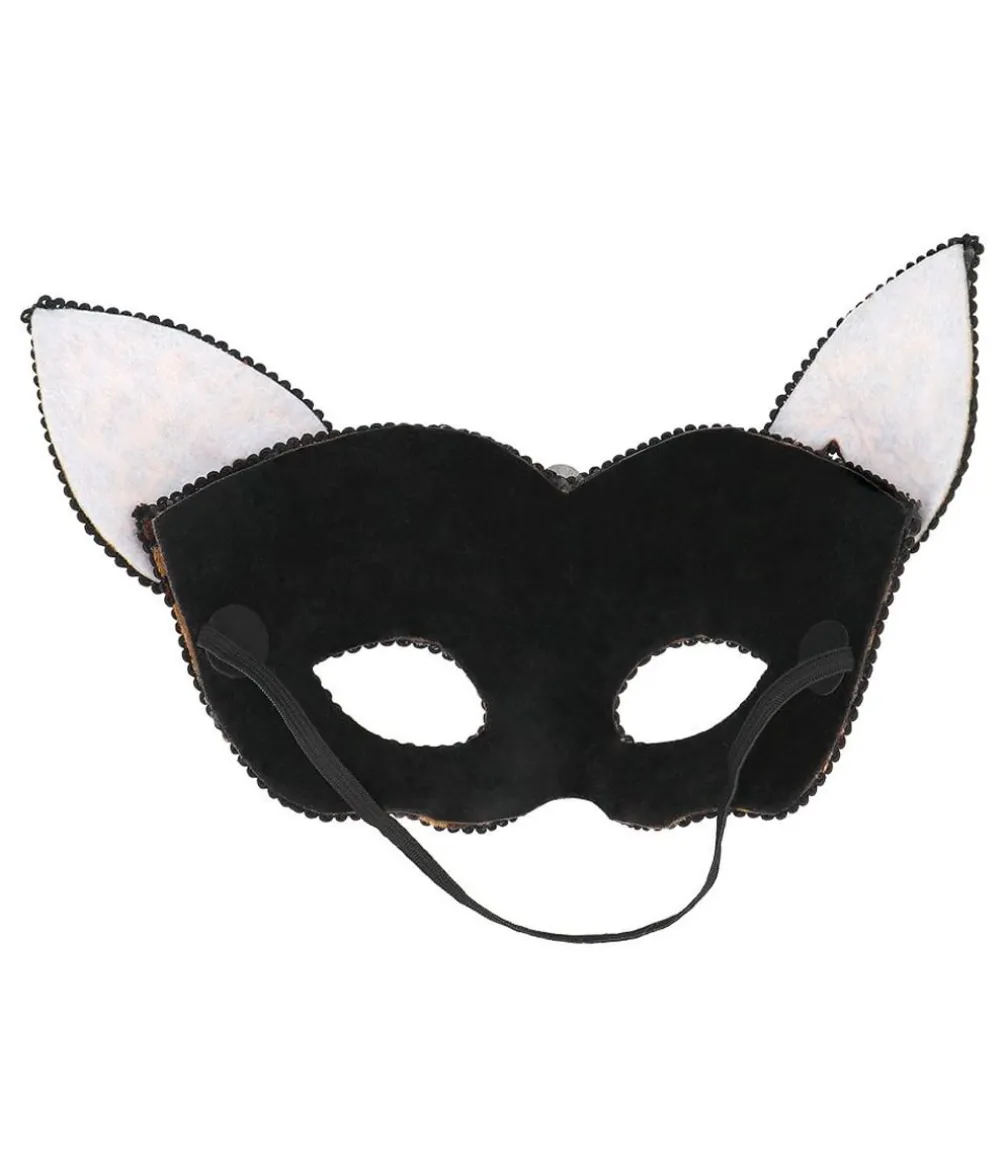 Leopard halvmaske