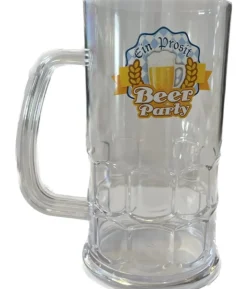 Ølglas med motiv