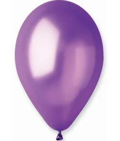 Lilla ballon, metallic