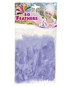 Lilla fjer, 50 stk