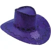 Lilla paillet cowboyhat