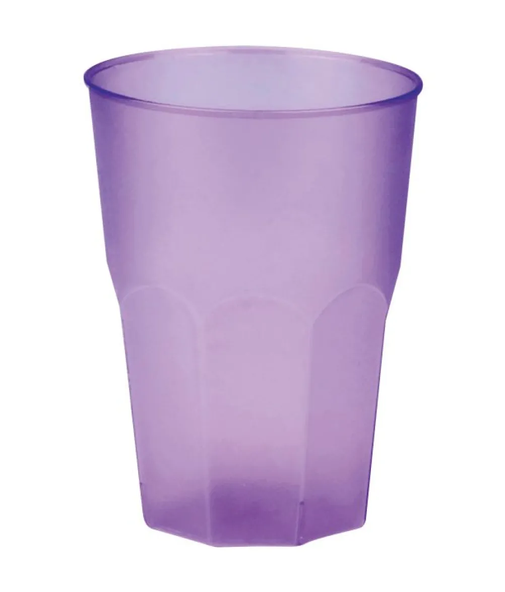 Lilla plast drikkeglas 420ml, 6 stk