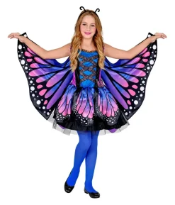 Lilla sommerfugl kostume