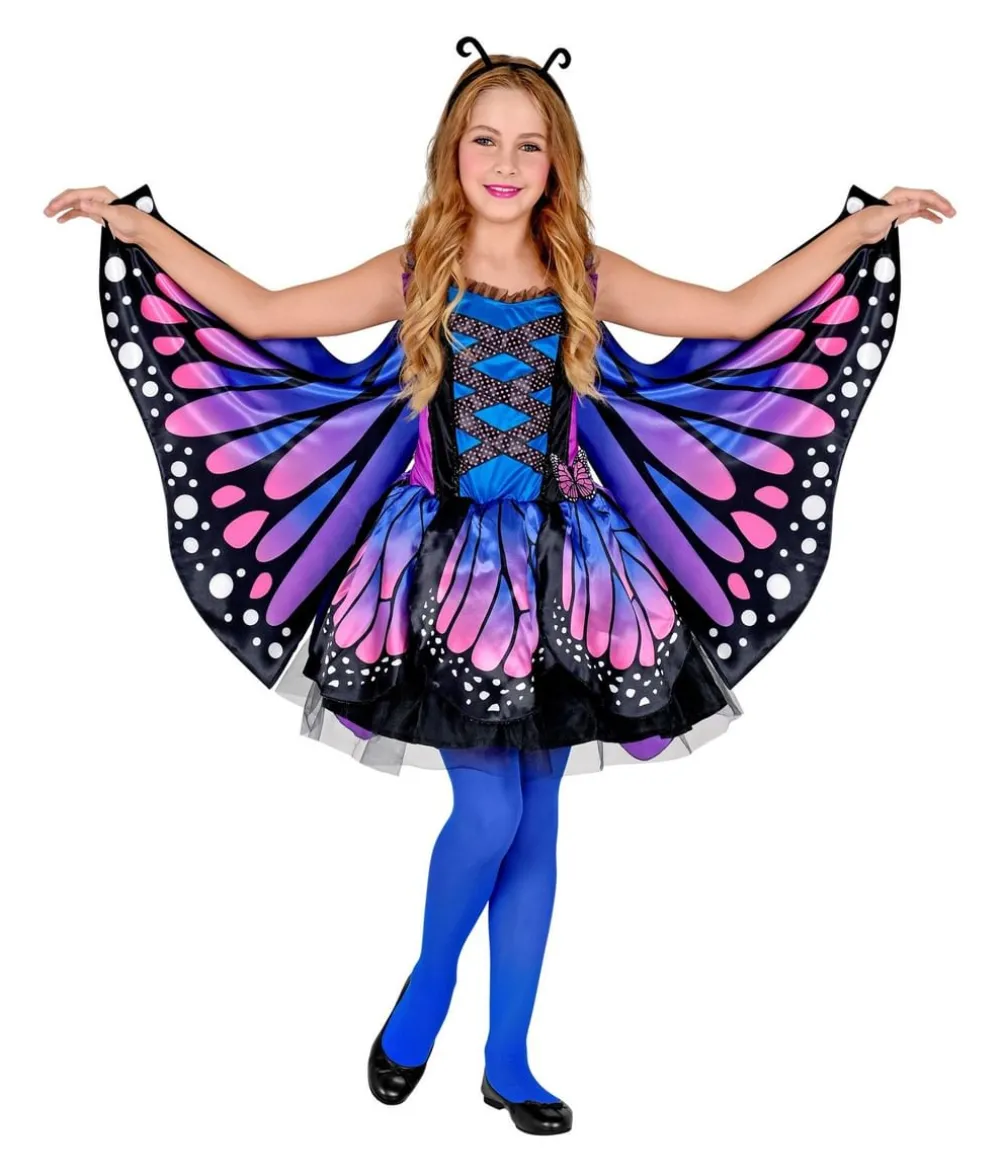 Lilla sommerfugl kostume