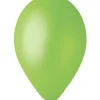 Limegrøn ballon, metallic