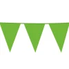 Limegrøn vimpelguirlande, stor