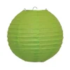 Lime rispapirlampeskærm, 25 cm