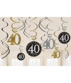 Loftspiraler 40 år Sparkling