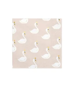 Lovely swan servietter
