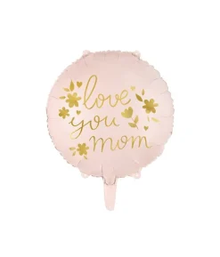 LOVE YOU MOM folieballon