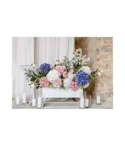 Lys creme rose, 1 stk