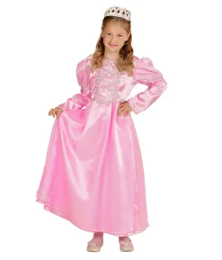 Lyserød prinsesse kostume