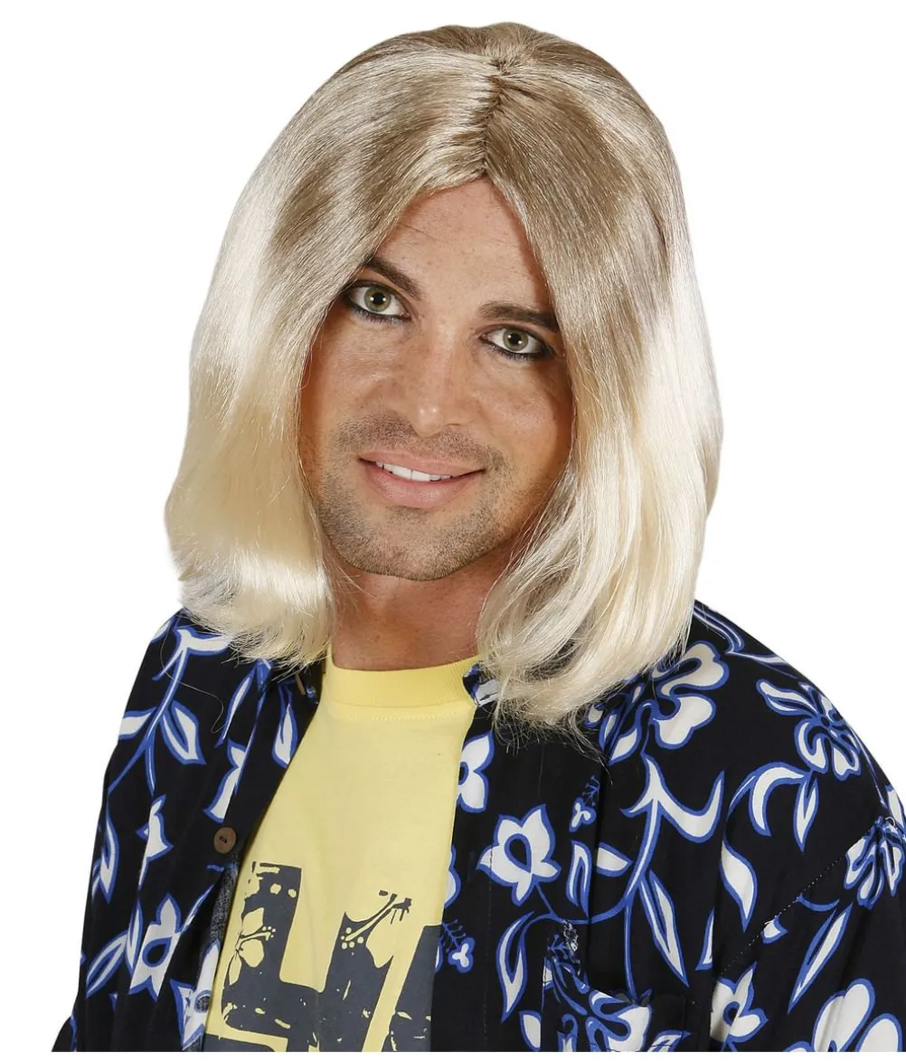 Lys grunge paryk