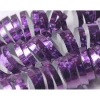 Lys pink holografisk serpentin