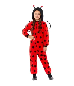Mariehøne jumpsuit kostume