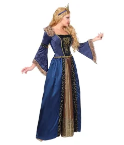 Middelalder Dronning kostume