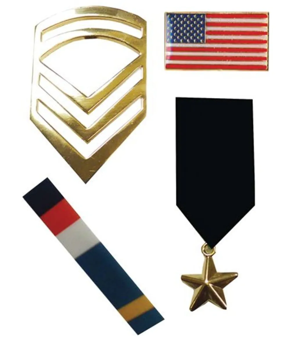 Militær pin sæt