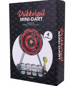 Mini dart drikkespil