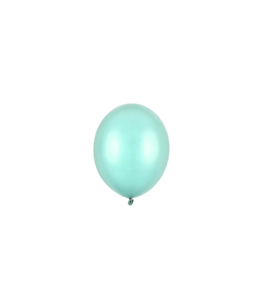 Mint balloner, 100 stk metallic 5"