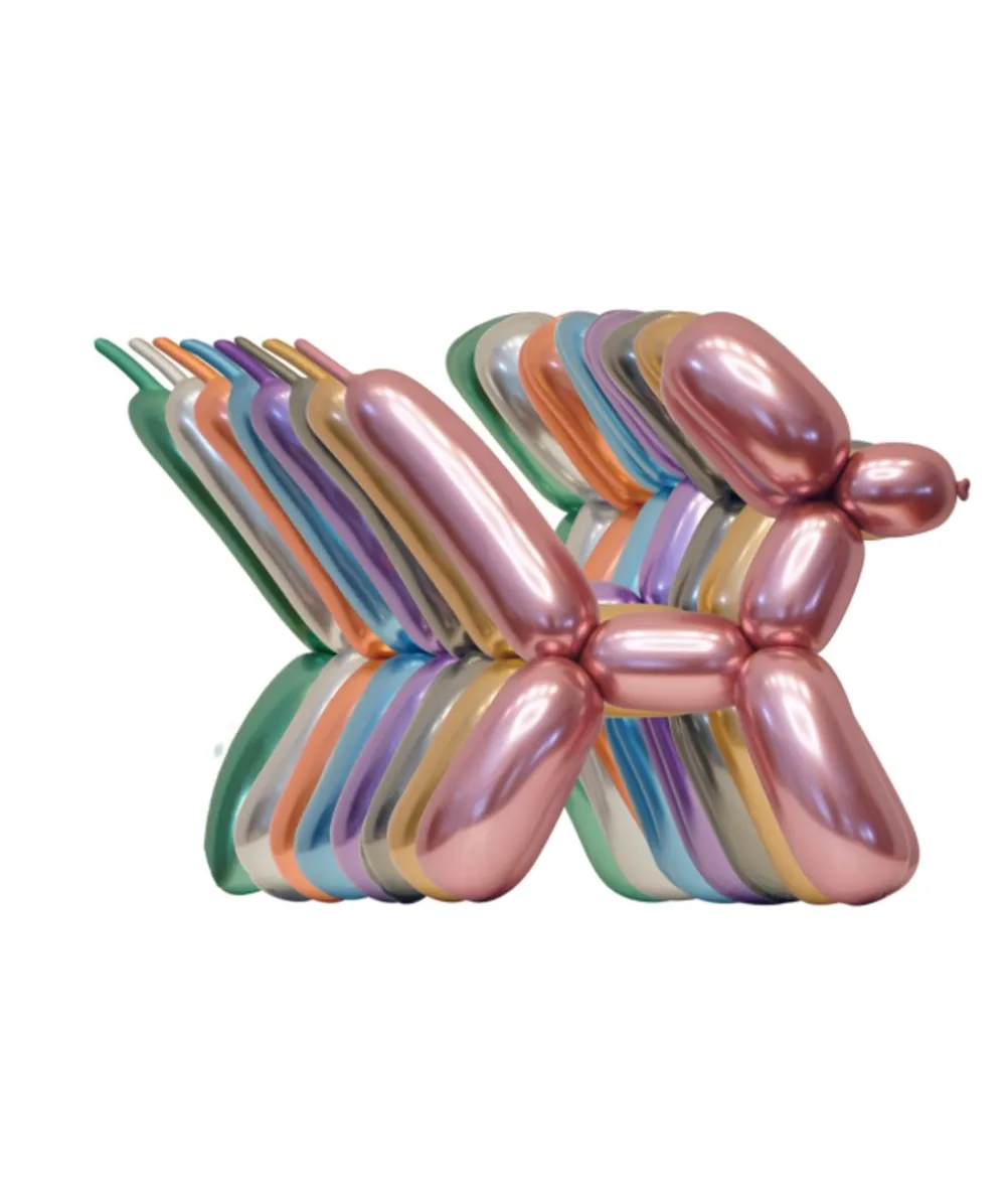 Mirror modeller balloner, 100 stk