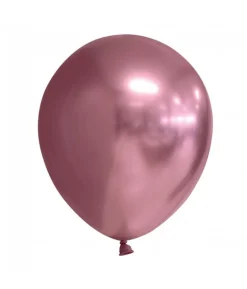 Mirror pink balloner, 10 stk