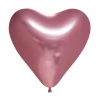 Mirror pink hjerte balloner