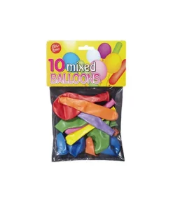 Mix balloner, 10 stk.