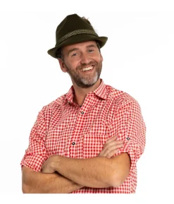 Mørkegrøn oktoberfest hat