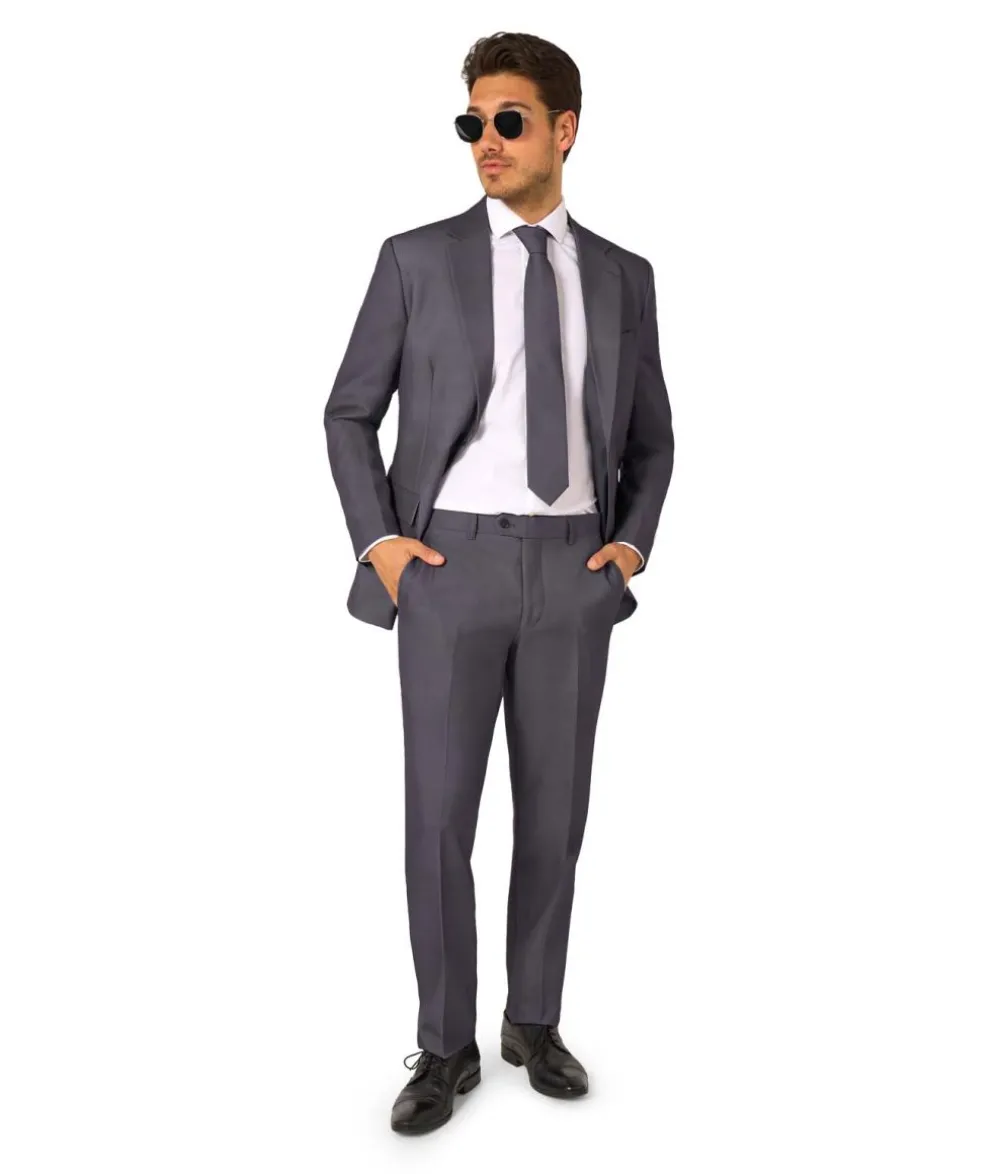 Mørkegråt jakkesæt OppoSuits