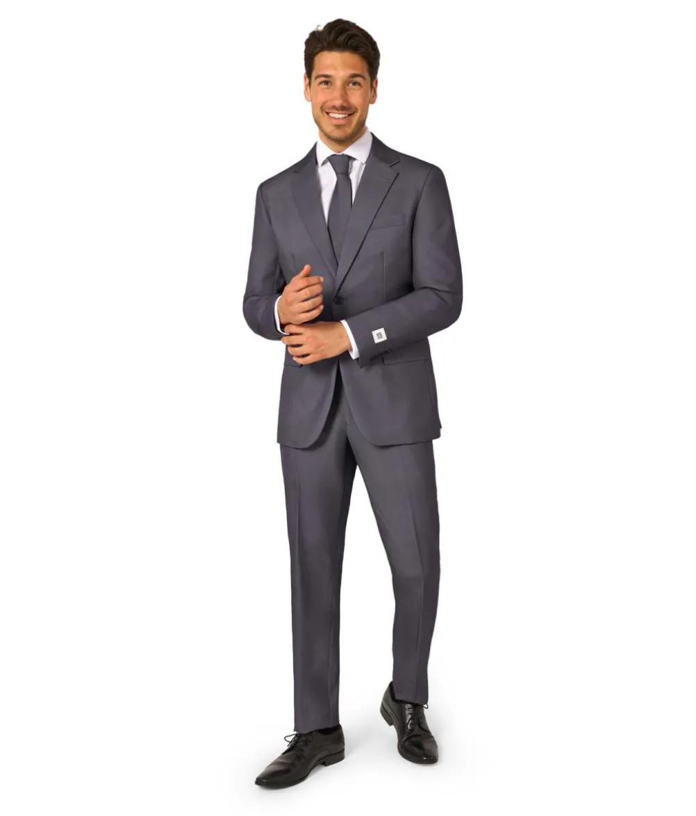Mørkegråt jakkesæt OppoSuits