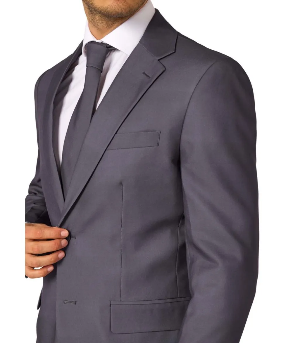 Mørkegråt jakkesæt OppoSuits