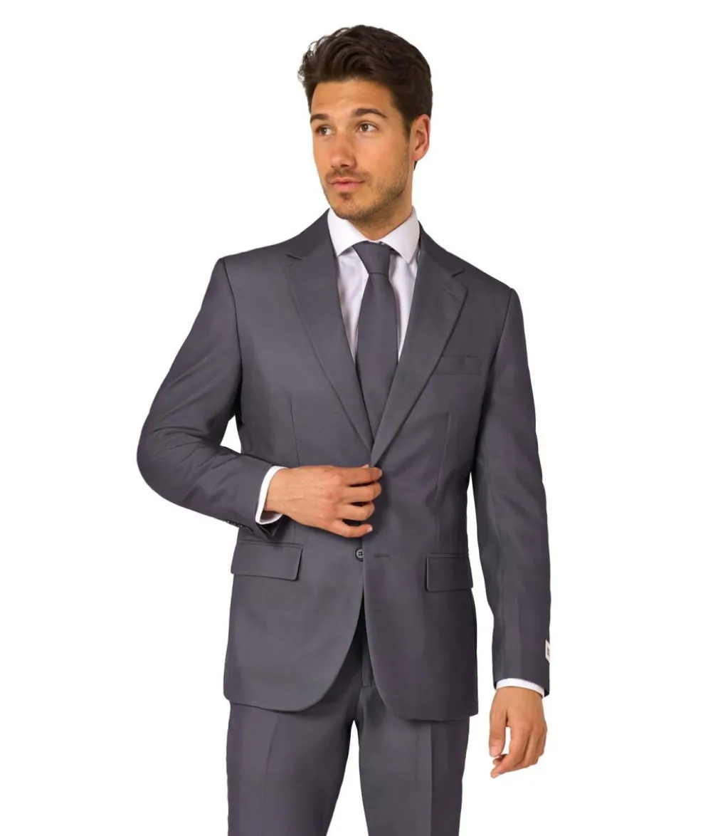 Mørkegråt jakkesæt OppoSuits
