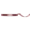 Mørk støvet rosa satinbånd, 6 mm