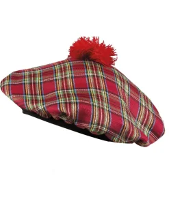Mrs Tartan hat rød