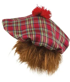 Mr Tartan hat rød