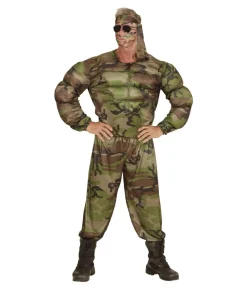 Muskel soldat kostume