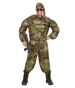 Muskel soldat kostume