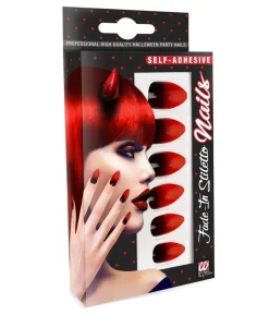 Negle Fade in red stiletto