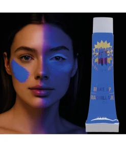 Neon blå UV make up, 10 ml