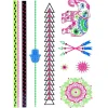 Neon fluorescerende tatoveringer, III