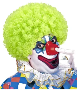 Neongrøn afroparyk