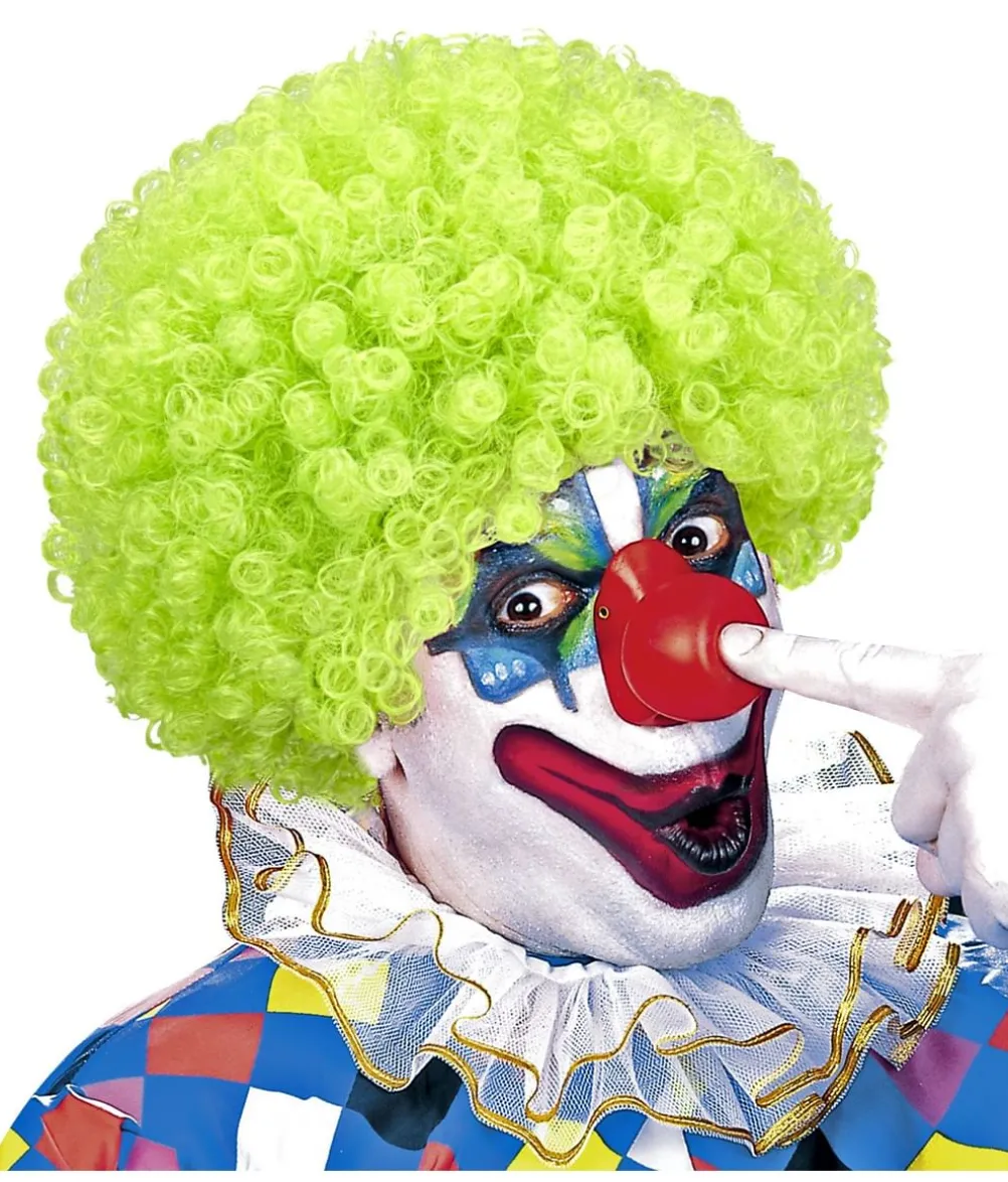 Neongrøn afroparyk