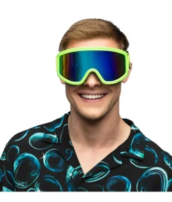 Neon grønne skibriller