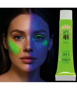 Neon grøn UV make up, 10 ml